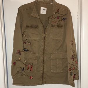 NWT Sonoma embroidered plus size jacket
